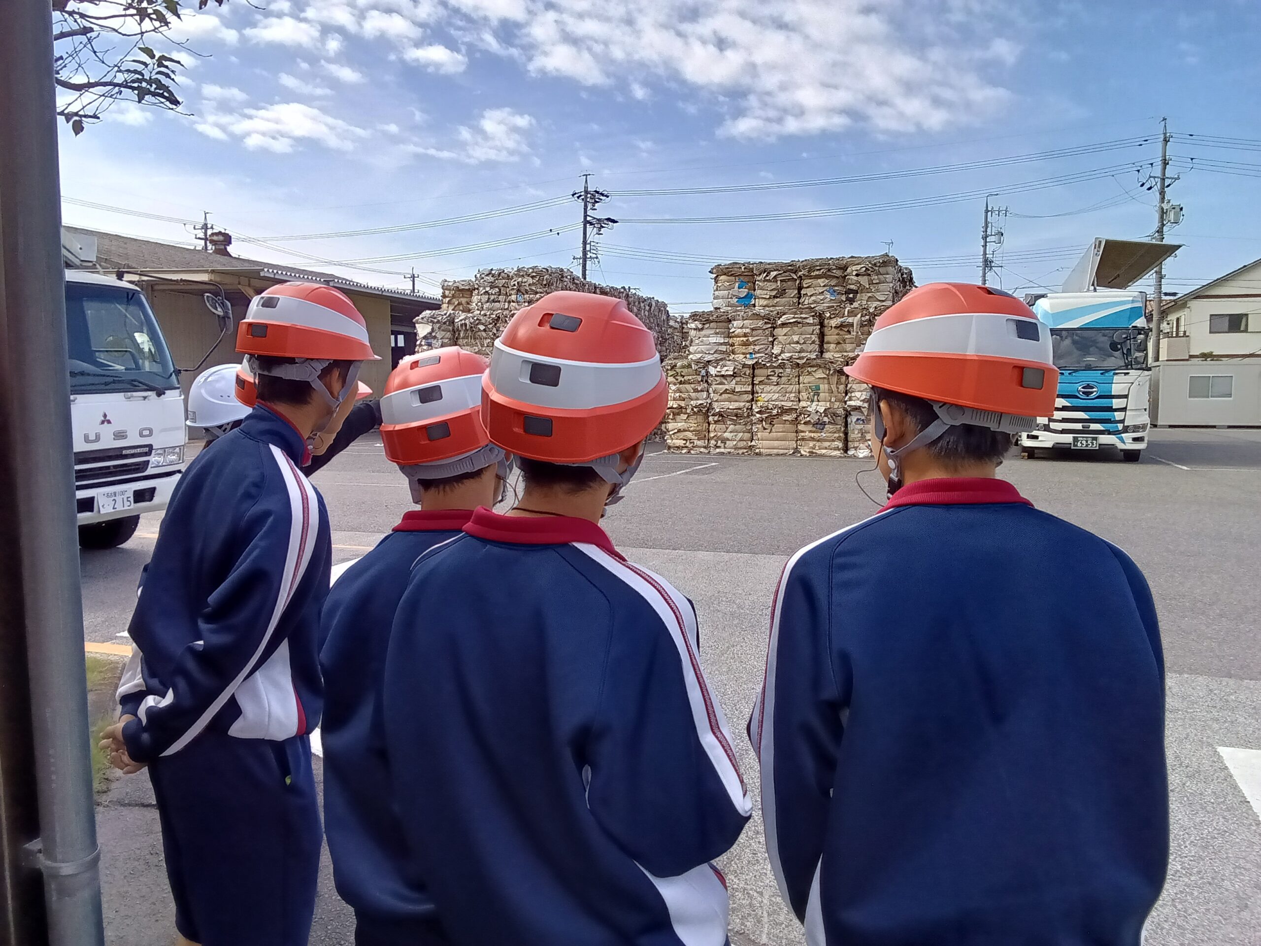 尾張旭市立西中学校の皆さんが職場体験に来てくれました！